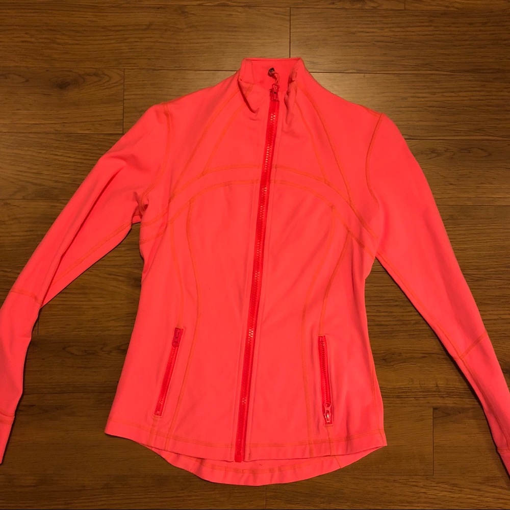 Lululemon Size 8 Coral Define Jacket